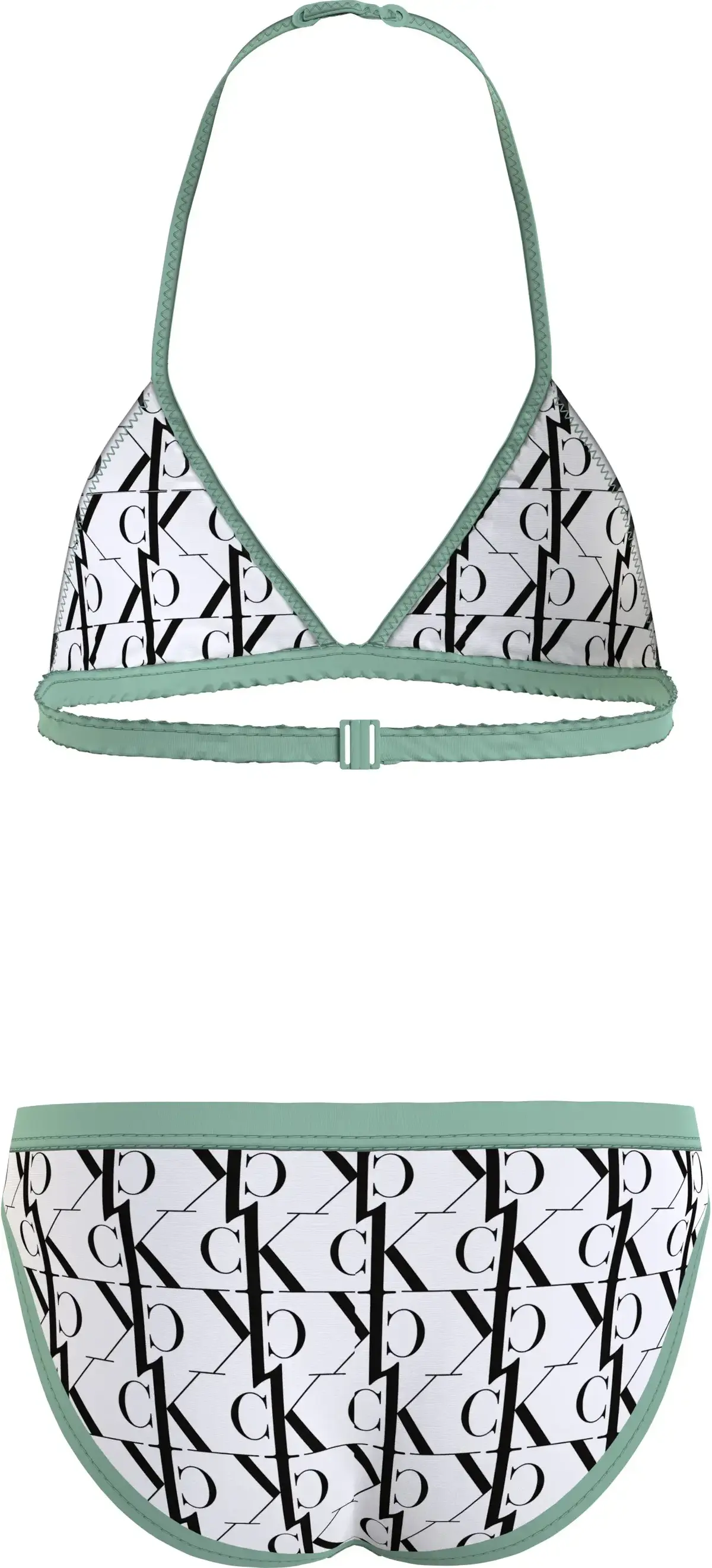 Calvin Klein TRIANGLE BIKINI SET- Kadın Beyaz Bikini Takımı
