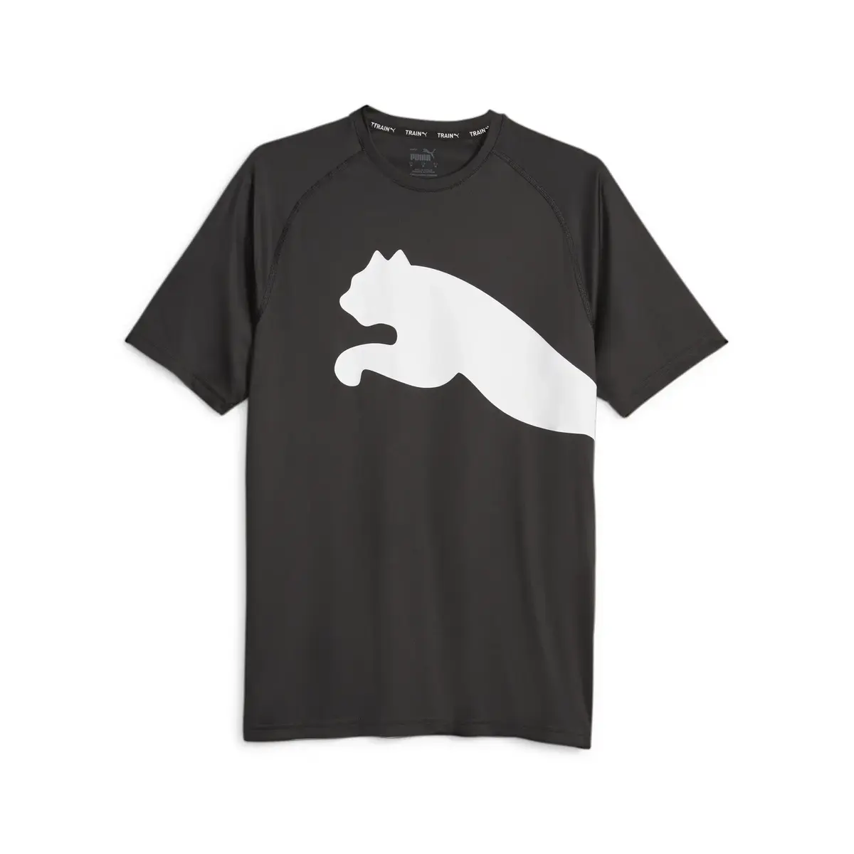 Puma Train All Day Big CAT Tee Siyah Erkek Performans T-Shirt