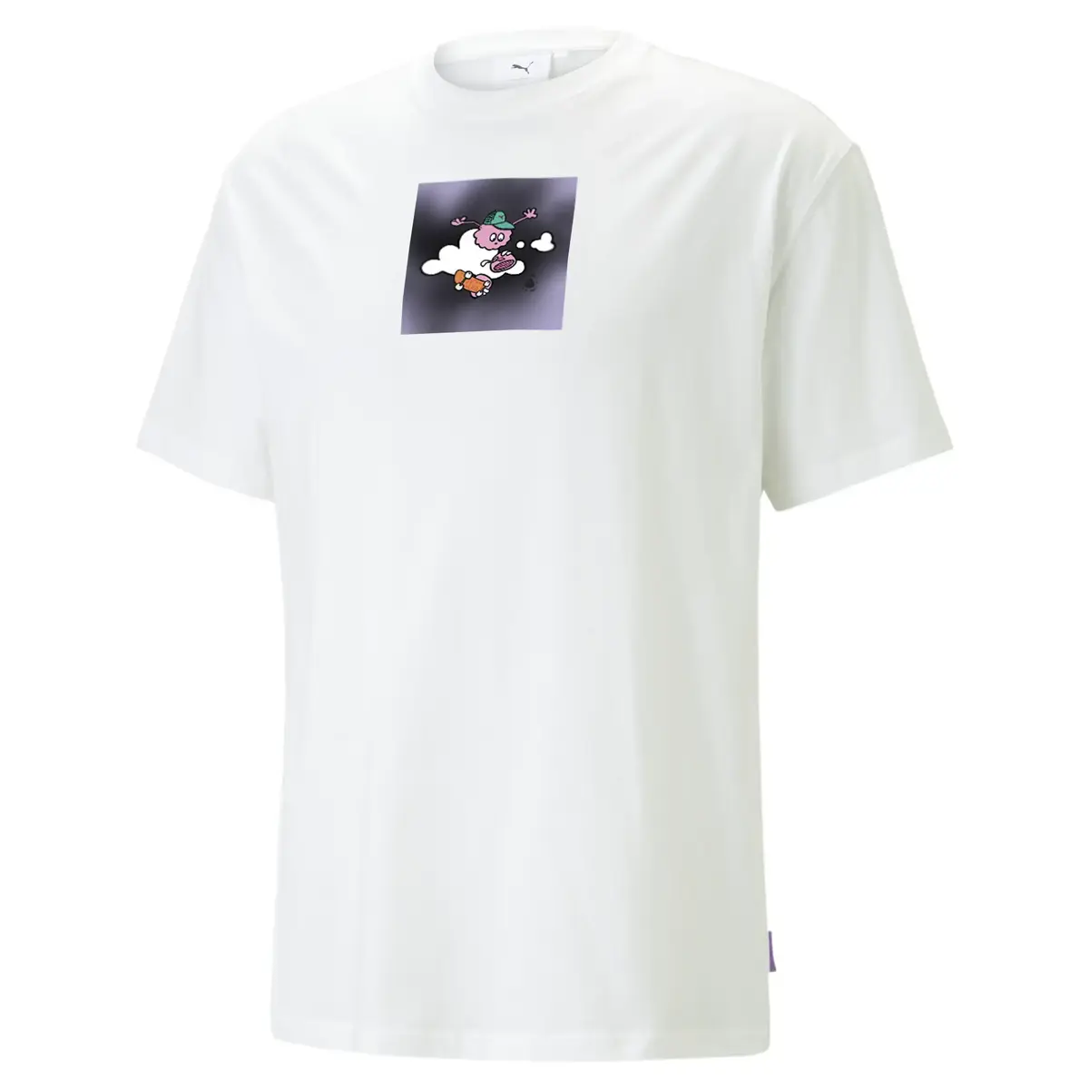 PUMA X 8ENJAMIN Tee Beyaz Erkek T-Shirt