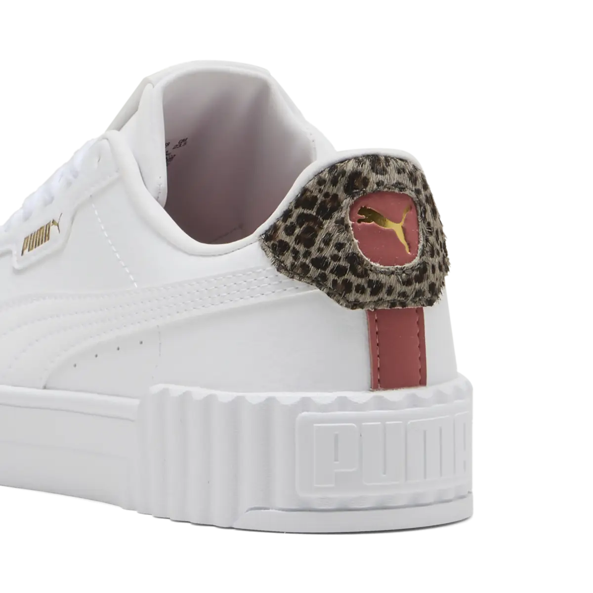 Puma Carina 3.0 Animal Flair Beyaz Kadın Spor Ayakkabı