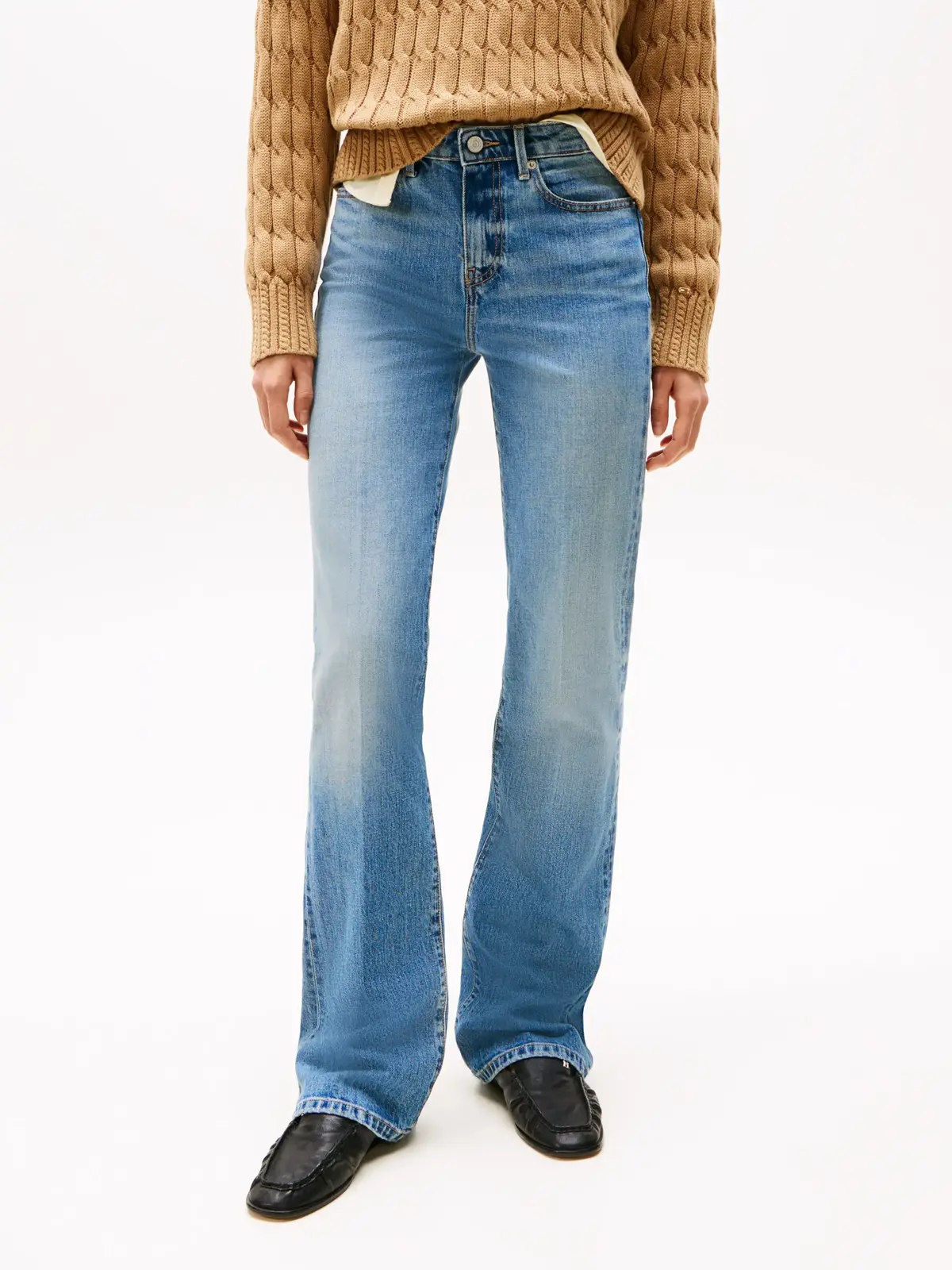 Tommy Hilfiger BOOTCUT RW TOBY, 1A6 Mavi Kadın Jean Pantolon