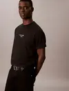 Calvin Klein SS 16S RLXD FIT CKJ GRAPHIC TEE Siyah Erkek Tişört
