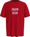 Calvin Klein RELAXED CREW TEE Erkek Kırmızı T-Shirt
