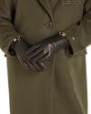 Tommy Hilfiger TH EVENING LEATHER G Kadın Siyah Eldiven
