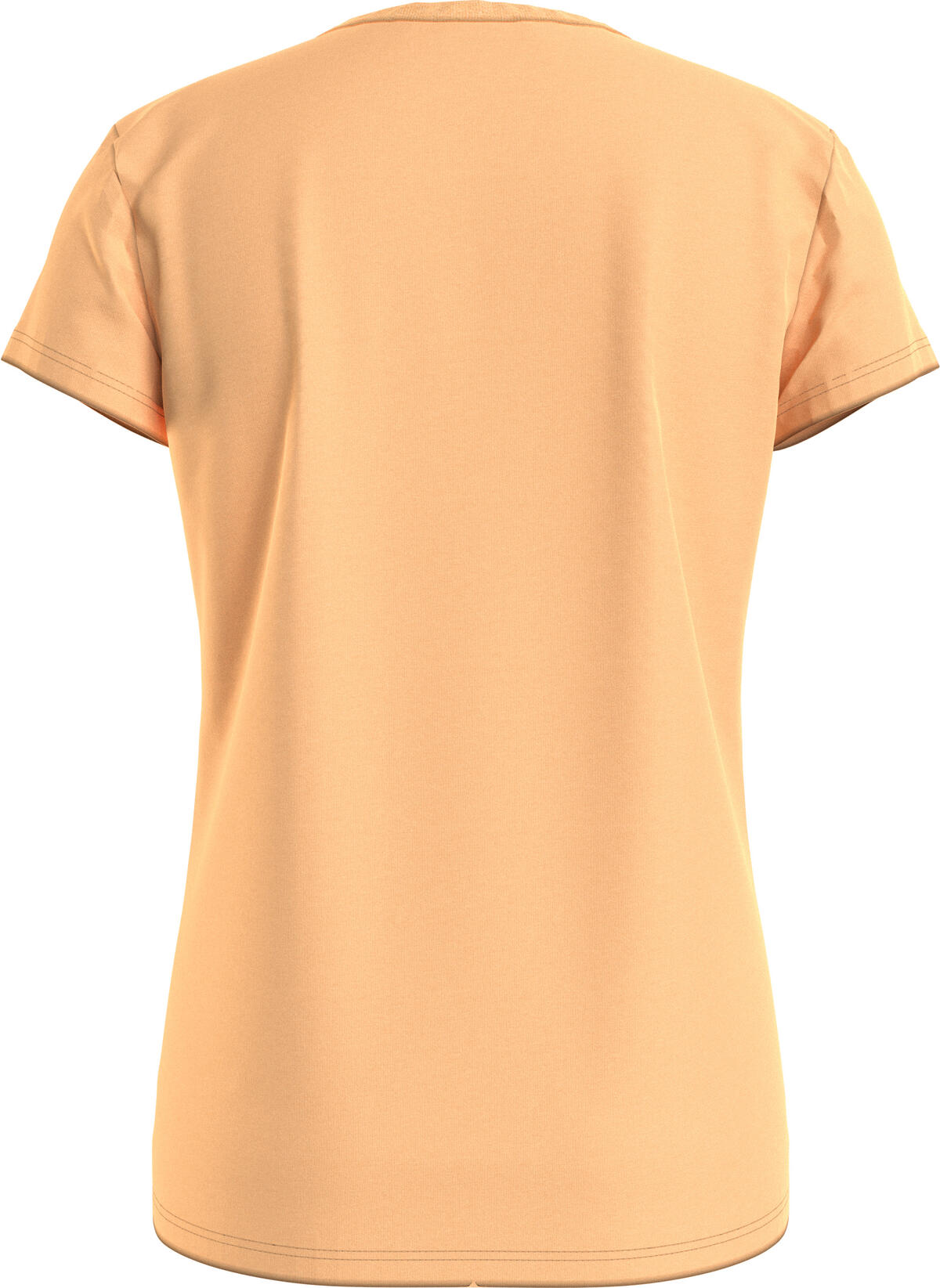 Calvin Klein MICRO MONOGRAM TOP Kadın Turuncu T-Shirt