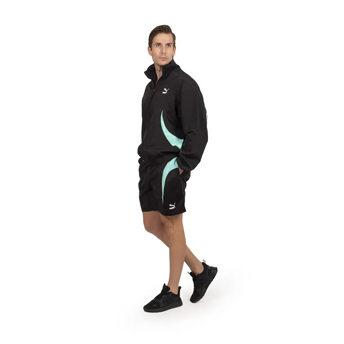 Puma SWxP Siyah Erkek Şort