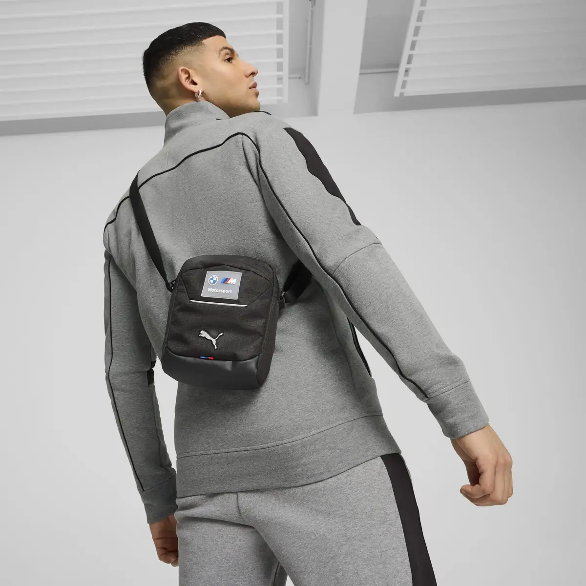Puma BMW MMS Portable Siyah Erkek Çapraz Çanta