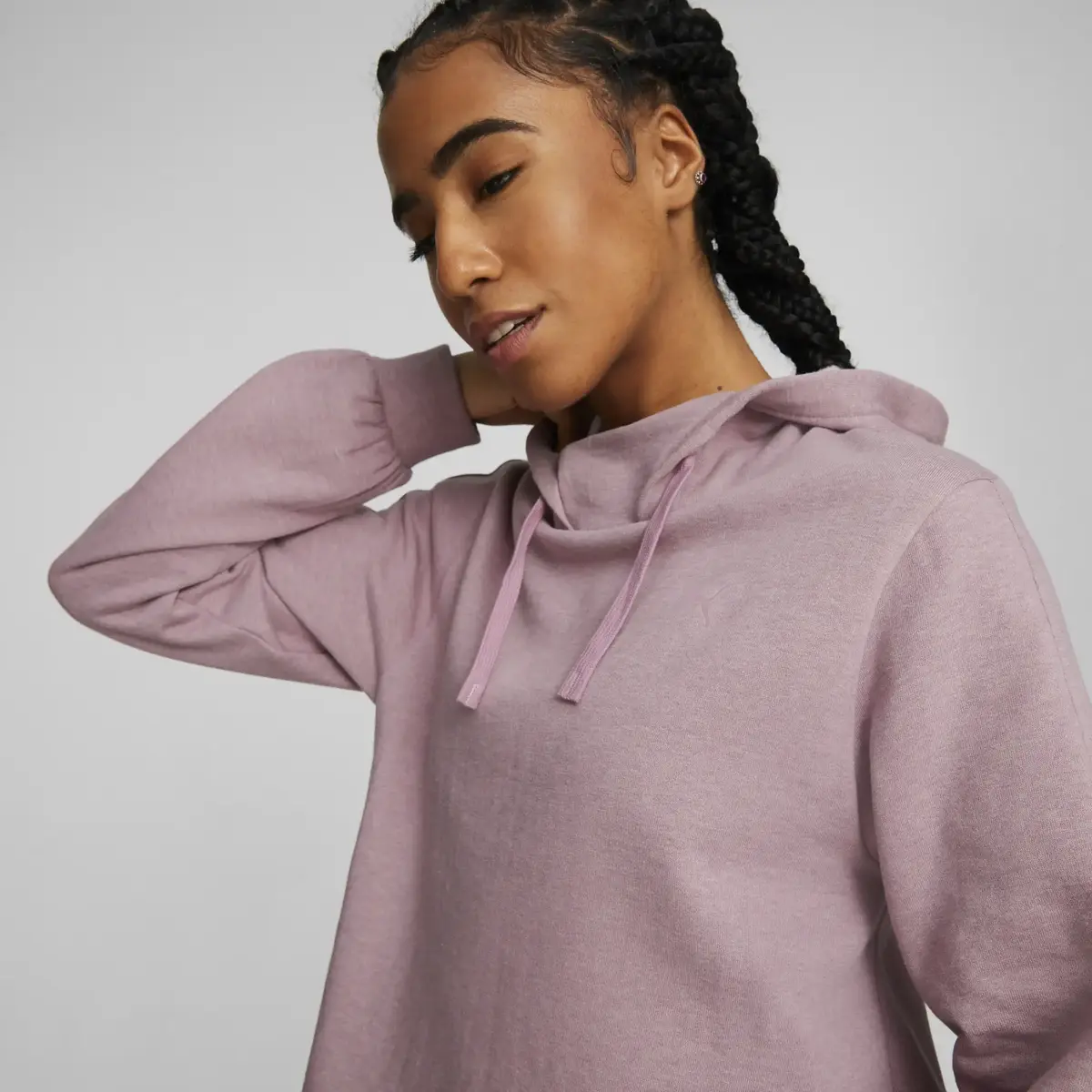 Puma STUDIO FLEECE HOODIE Kadın Eşofman Altı