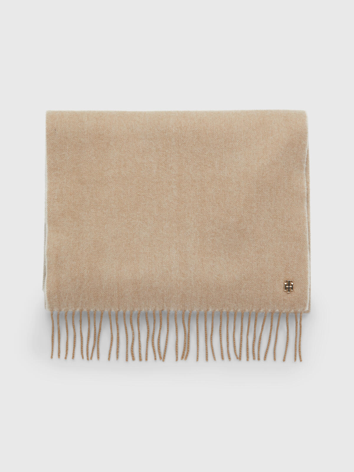 Tommy Hilfiger LUXE CASHMERE SCARF Kadın Kahverengi Atkı