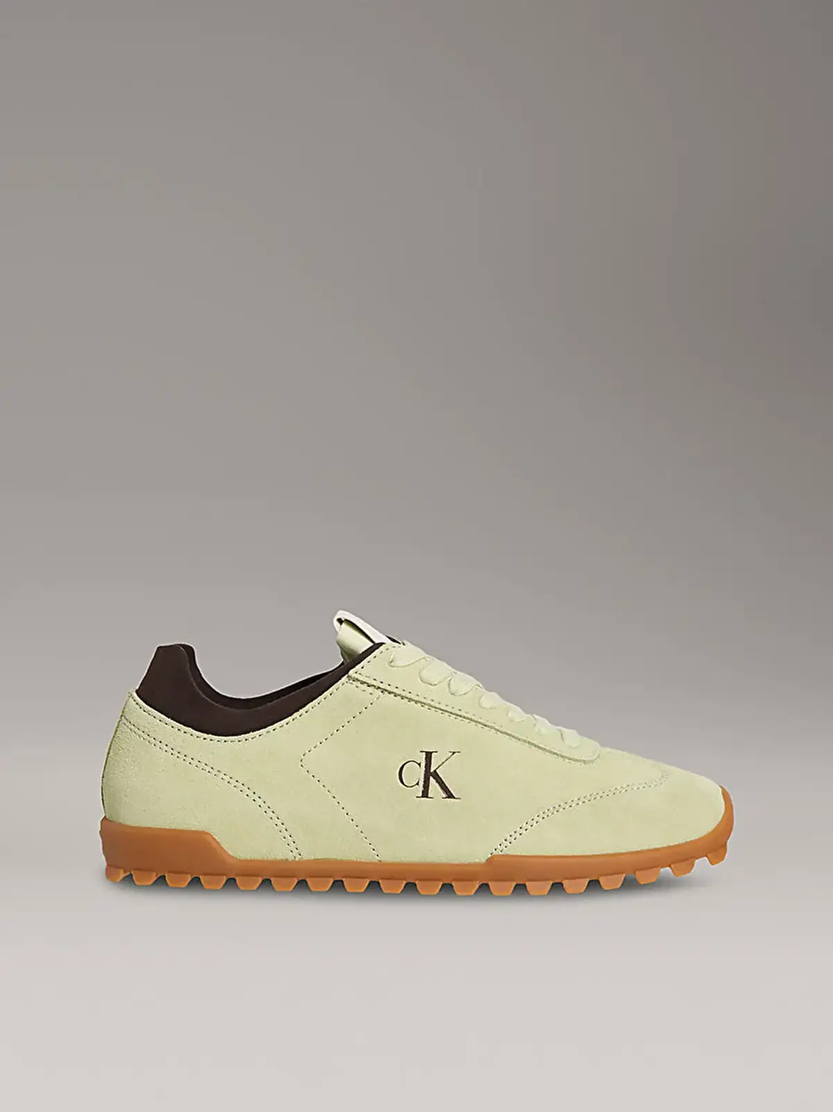 Calvin Klein LOW PROFILE RUNNER MG SUE Bej Kadın Günlük Spor Ayakkabı