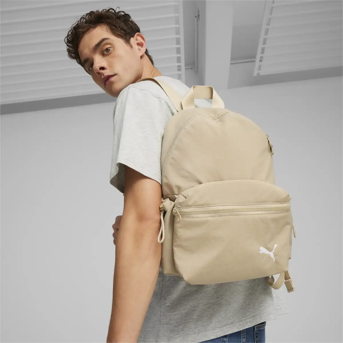 Puma Core Her Backpack Açık Kahve Kadın Sırt Çantası