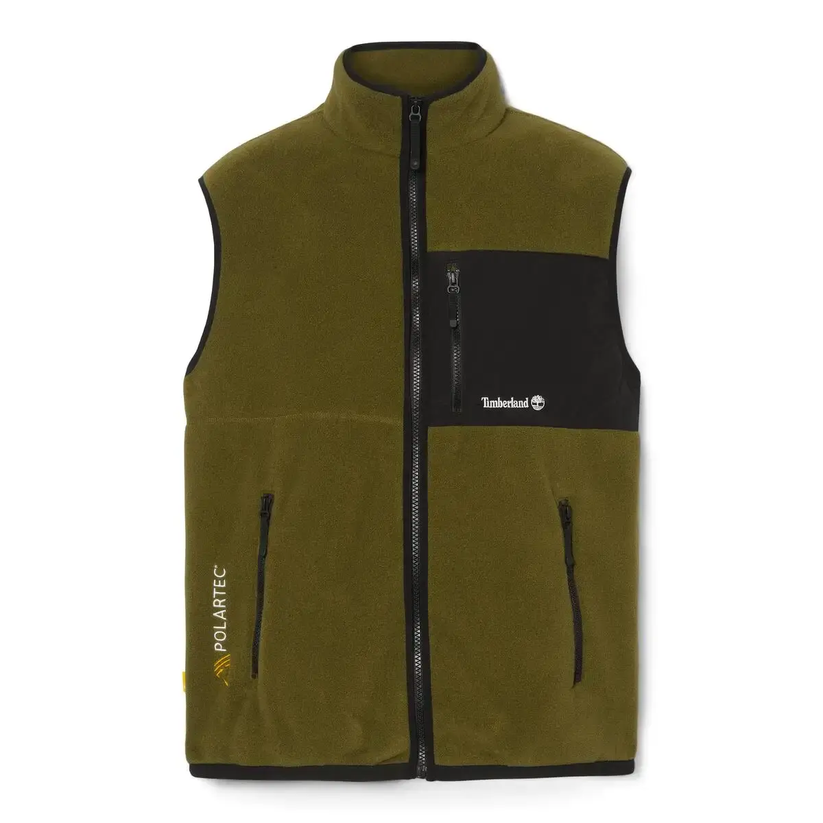 Timberland Outdoor Archive Re-issue Vest with Polar Yeşil Erkek Yelek