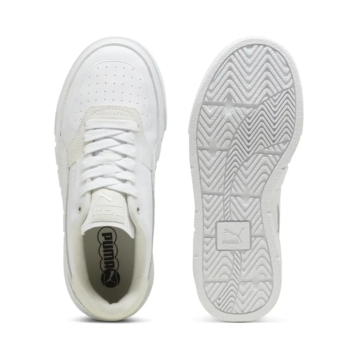 PUMA Cali Court PureLuxe Wns Beyaz Kadın Günlük Spor Ayakkabı