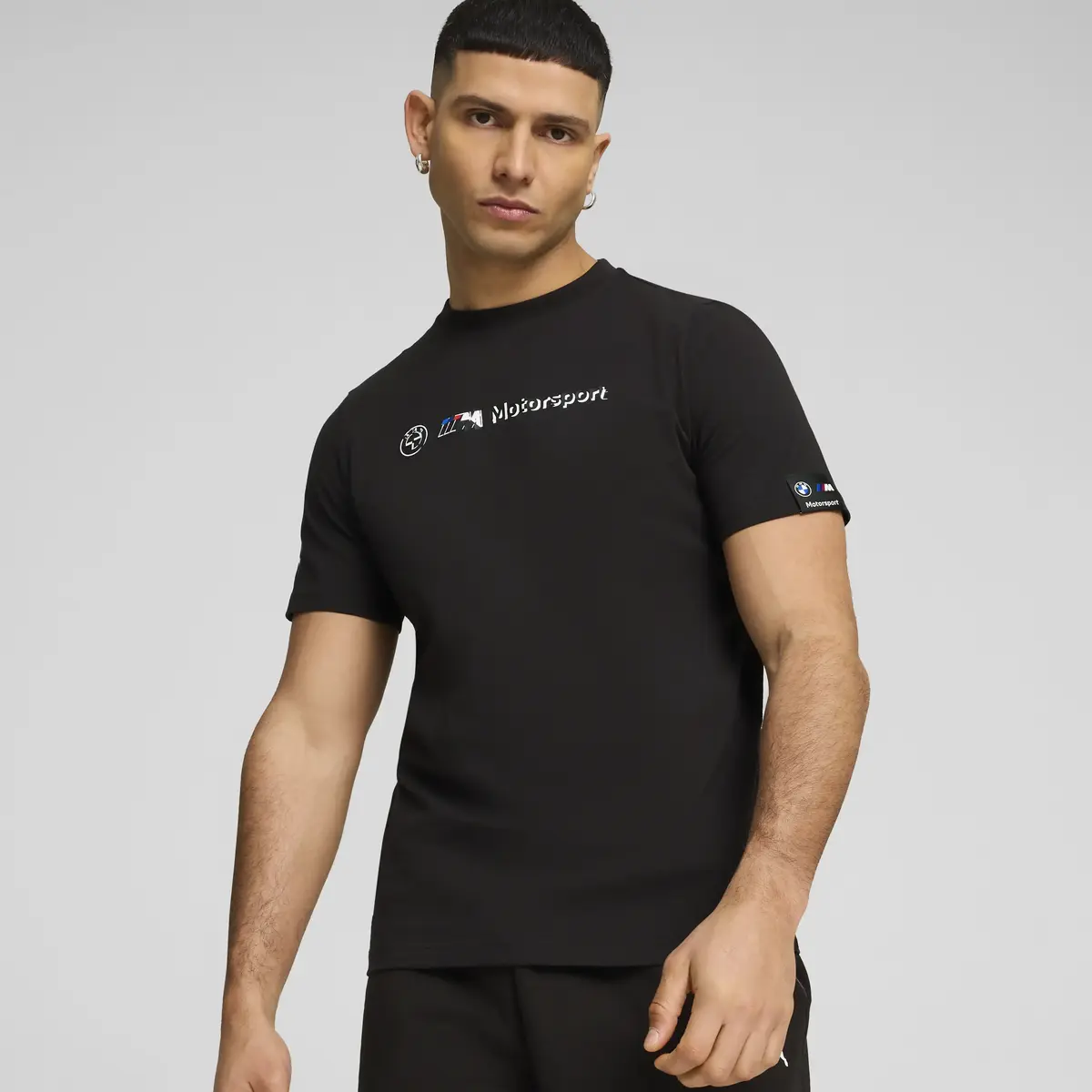 Puma BMW MMS LOGO TEE+ Siyah Erkek T-Shirt & Polo