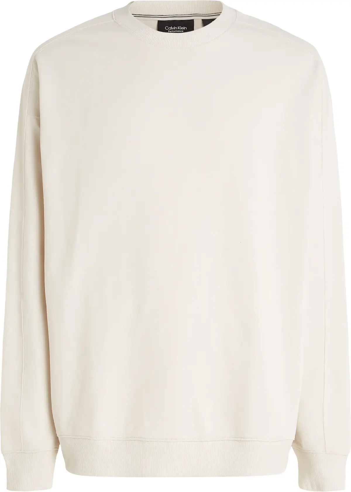 Calvin Klein PW - Pullover Erkek Krem Sweatshirt