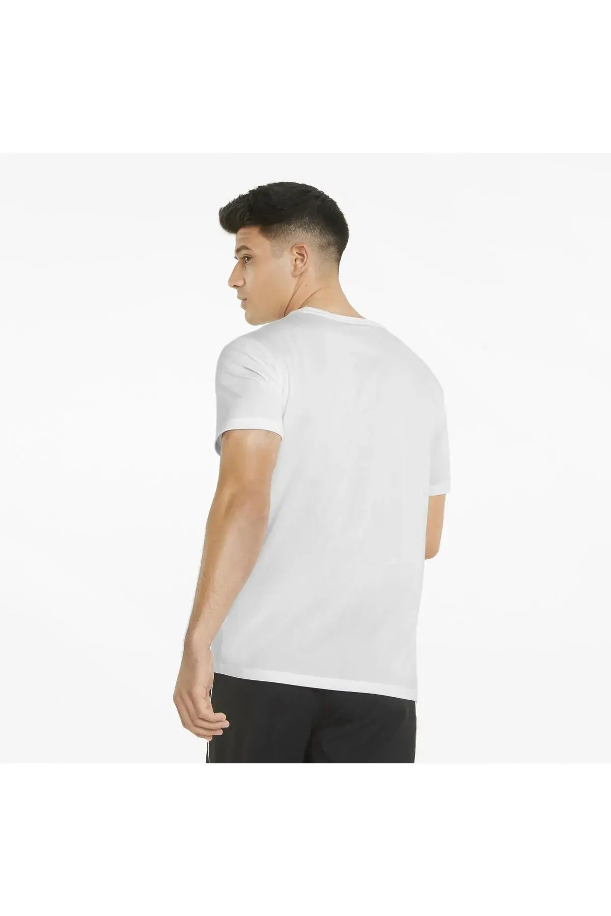 Puma Active Tee Puma White Erkek Beyaz T-shirt