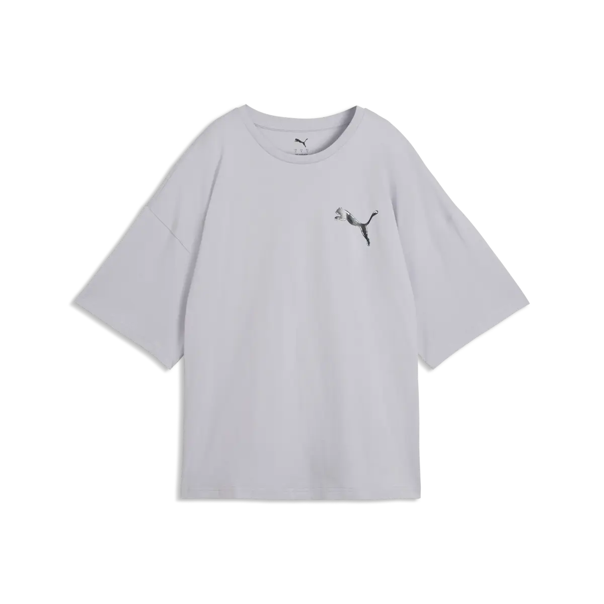 PUMA GRAPHICS Tee Gri Kadın T-Shirt & Polo