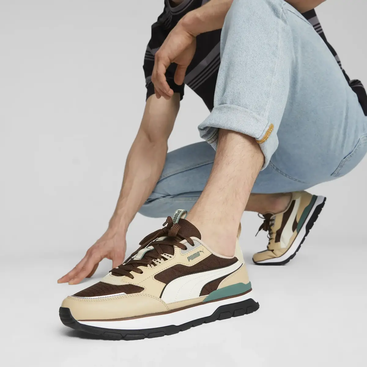 Puma R78 Trek Bej Unisex Günlük Spor Ayakkabı