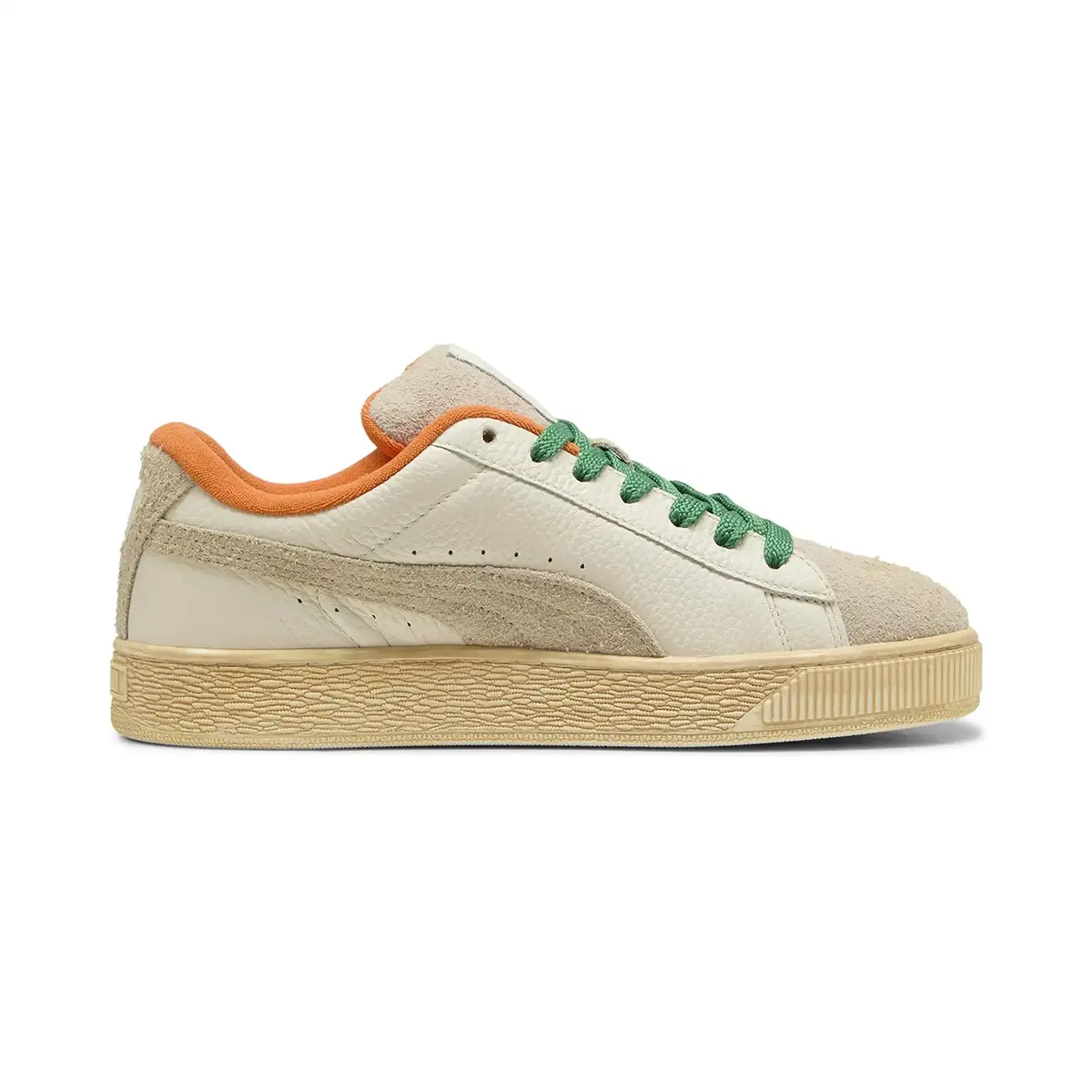 Puma Suede XL 2 CARROTS Kırık Beyaz Erkek Günlük Spor Ayakkabı