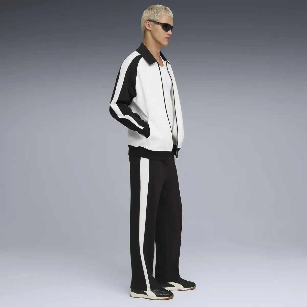 Puma T7 Relaxed Track Pants Siyah Erkek Eşofman Altı