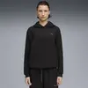 Puma W CLOUDSPUN HOODIE Siyah Kadın Sweatshirt