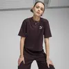 Puma CLASSICS Ribbed Relaxed Tee Siyah Kadın T-Shirt