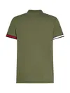 FLAG CUFF SLIM POLO, RBN