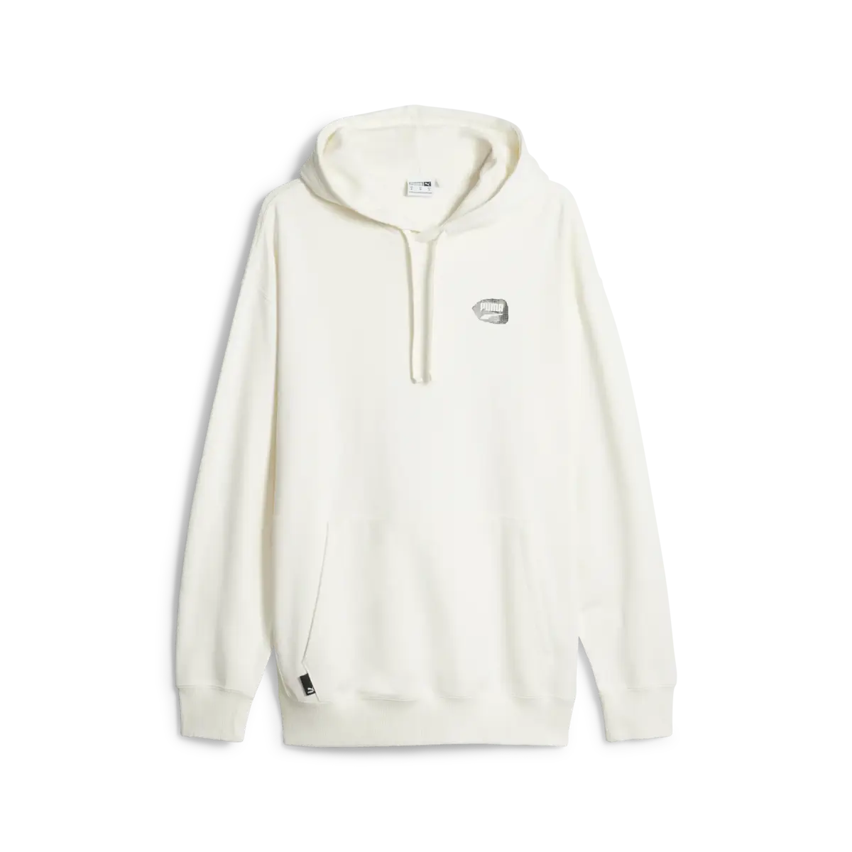 Puma DOWNTOWN Graphic Hoodie Krem Erkek Sweatshirt