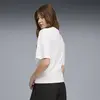 Puma DARE TO Fitted Waist Tee Beyaz Kadın T-Shirt & Polo