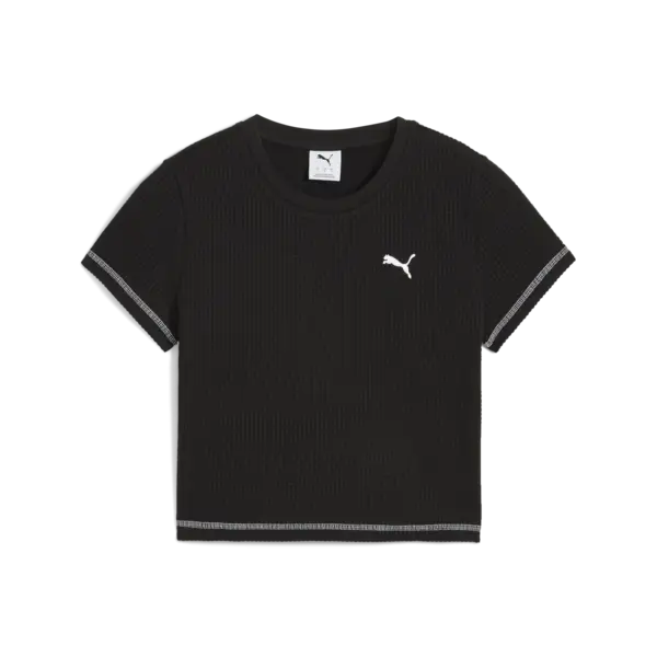 PUMA DARE TO Baby Tee Kadın Siyah Crop T-Shirt