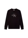 Calvin Klein CL LS 350TERRY MNLG, UB1 Siyah Erkek Sweatshirt
