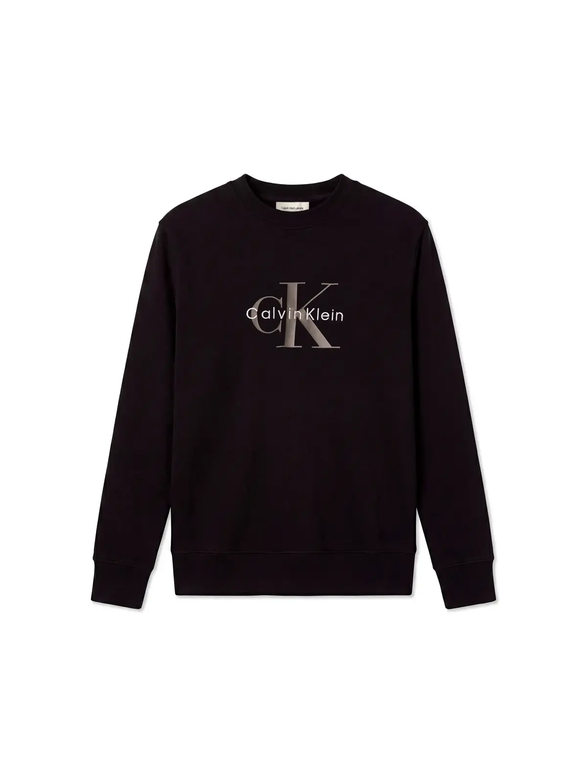 Calvin Klein CL LS 350TERRY MNLG, UB1 Siyah Erkek Sweatshirt