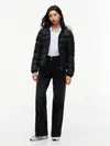 Tommy Hilfiger TJW BASIC HOODED DOW, BDS Siyah Kadın Mont