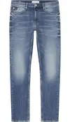 Calvin Klein SLIM Erkek Mavi Kot Pantolon