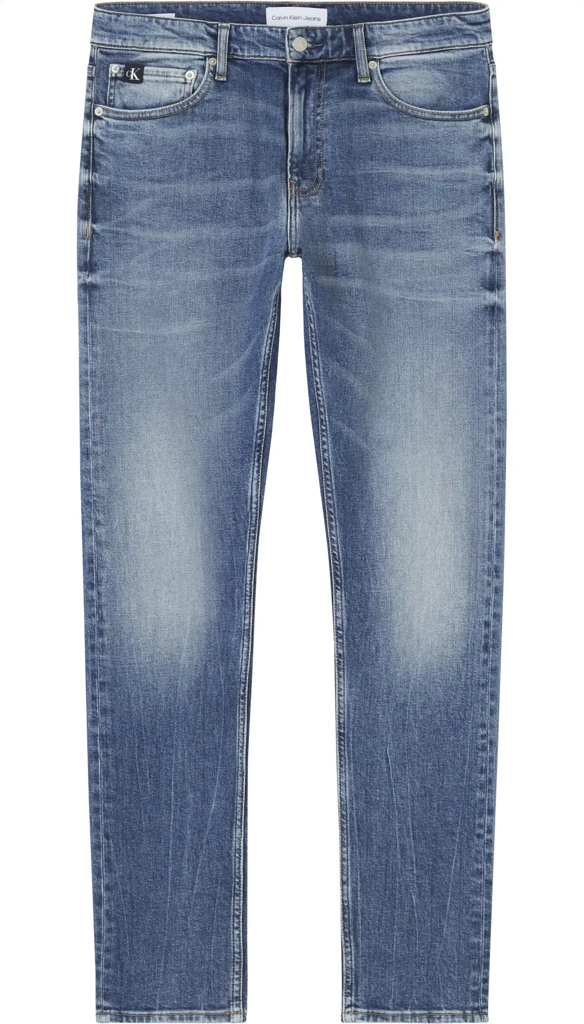 Calvin Klein SLIM Erkek Mavi Kot Pantolon