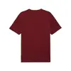 Puma ESS ELEVATED Waffle Tee Bordo Erkek T-Shirt