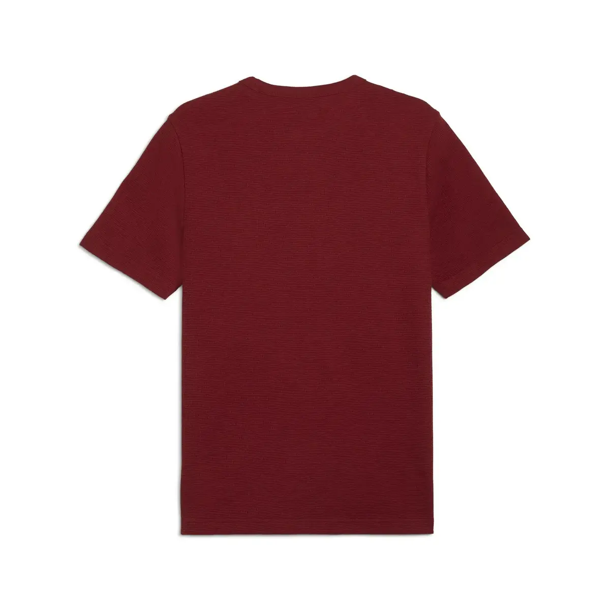 Puma ESS ELEVATED Waffle Tee Bordo Erkek T-Shirt