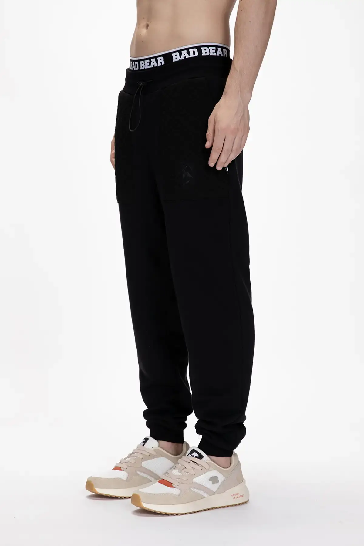 BAD BEAR GRASS SWEATPANTS Erkek Siyah Eşofman Alt
