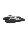 Calvin Klein BEACH SANDAL MONOLOG Gri-Siyah Kadın Parmak Arası Terlik