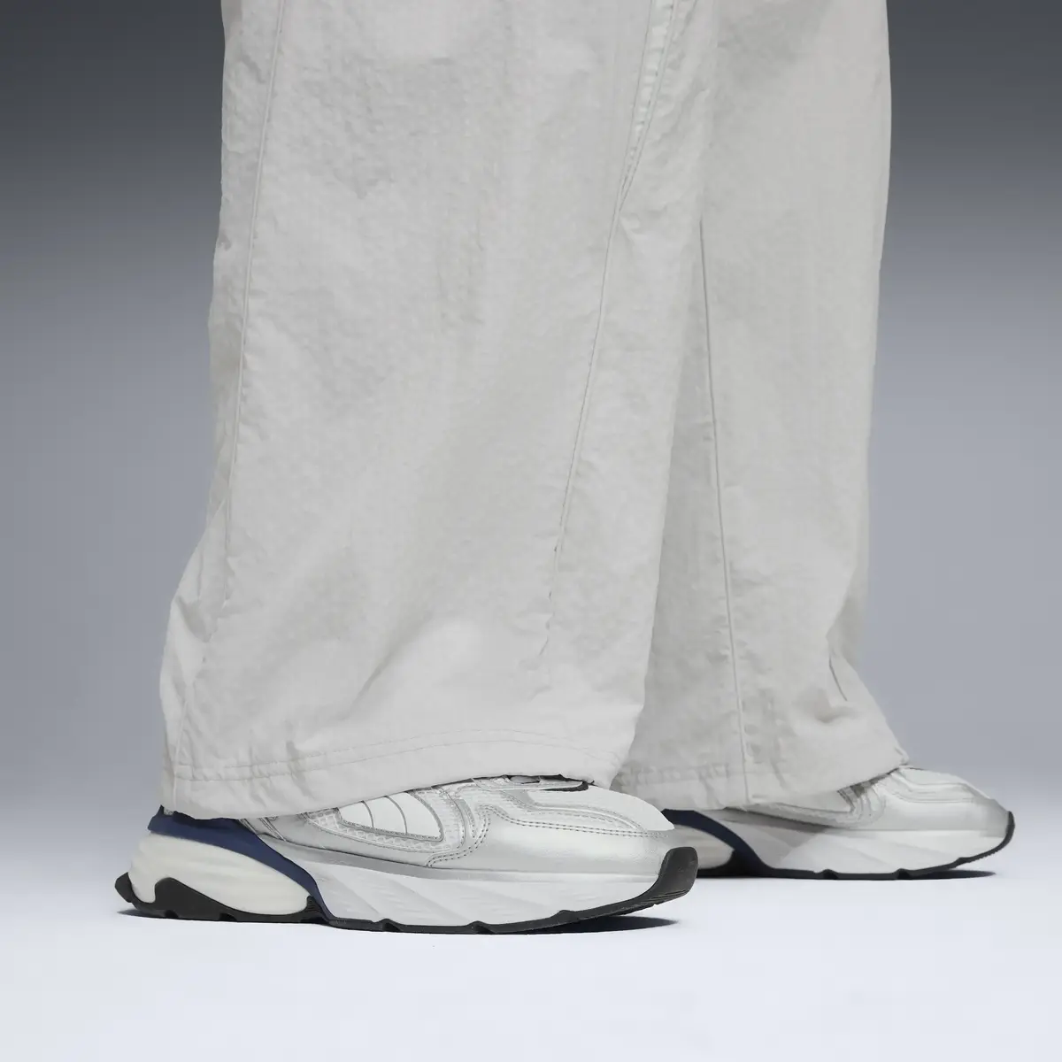 Puma Fade Nitro LS Gri Spor Ayakkabı