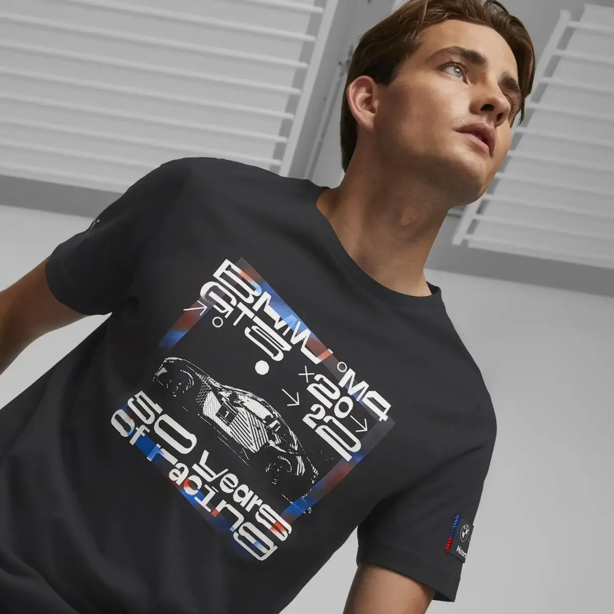 Puma Bmw Mms Stateme Car Graphtee Siyah Erkek T-Shirt