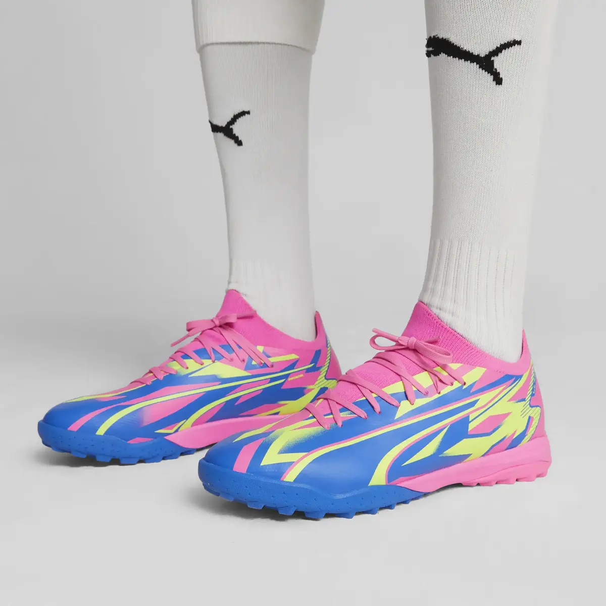 Puma ULTRA MATCH ENERGY TT Mavi Erkek Halı Saha Ayakkabısı