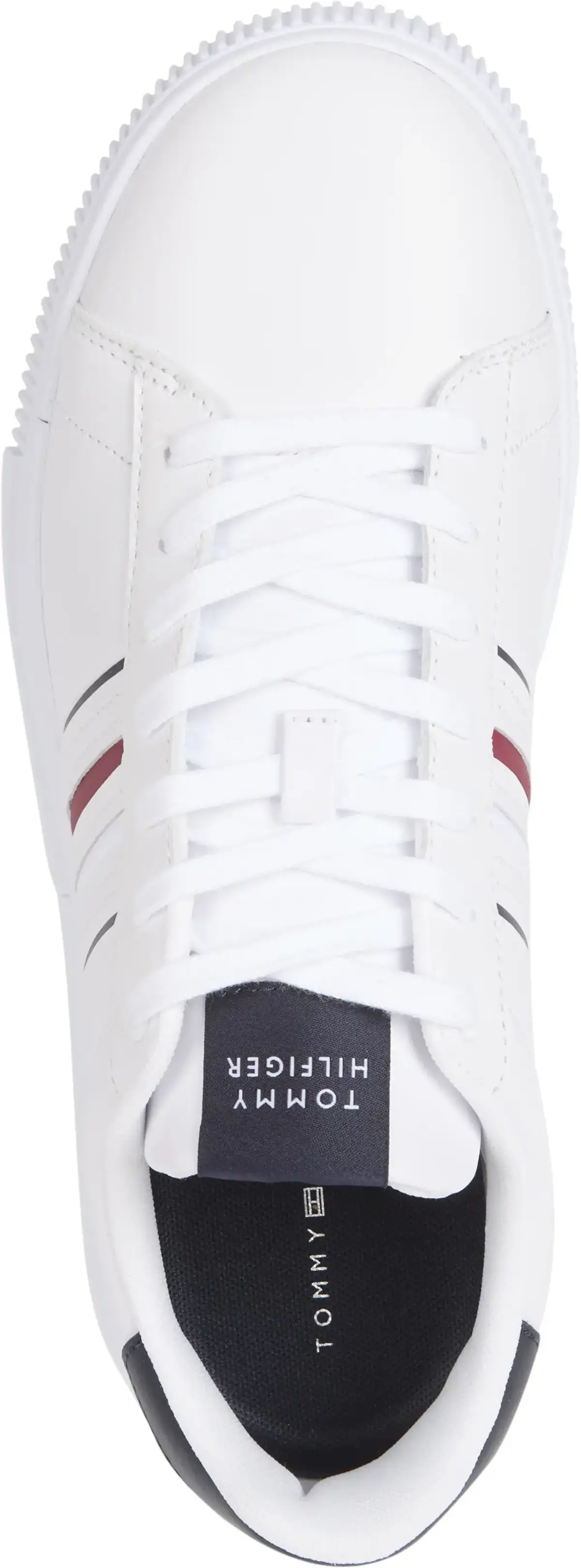 Tommy Hilfiger MODERN CUPSOLE STRIP, YBS Beyaz Erkek Spor Ayakkabı & Sneaker