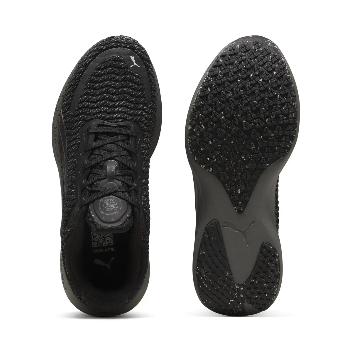 Puma Scend Pro Better Knit Siyah Erkek Yürüyüş ve Koşu Ayakkabısı