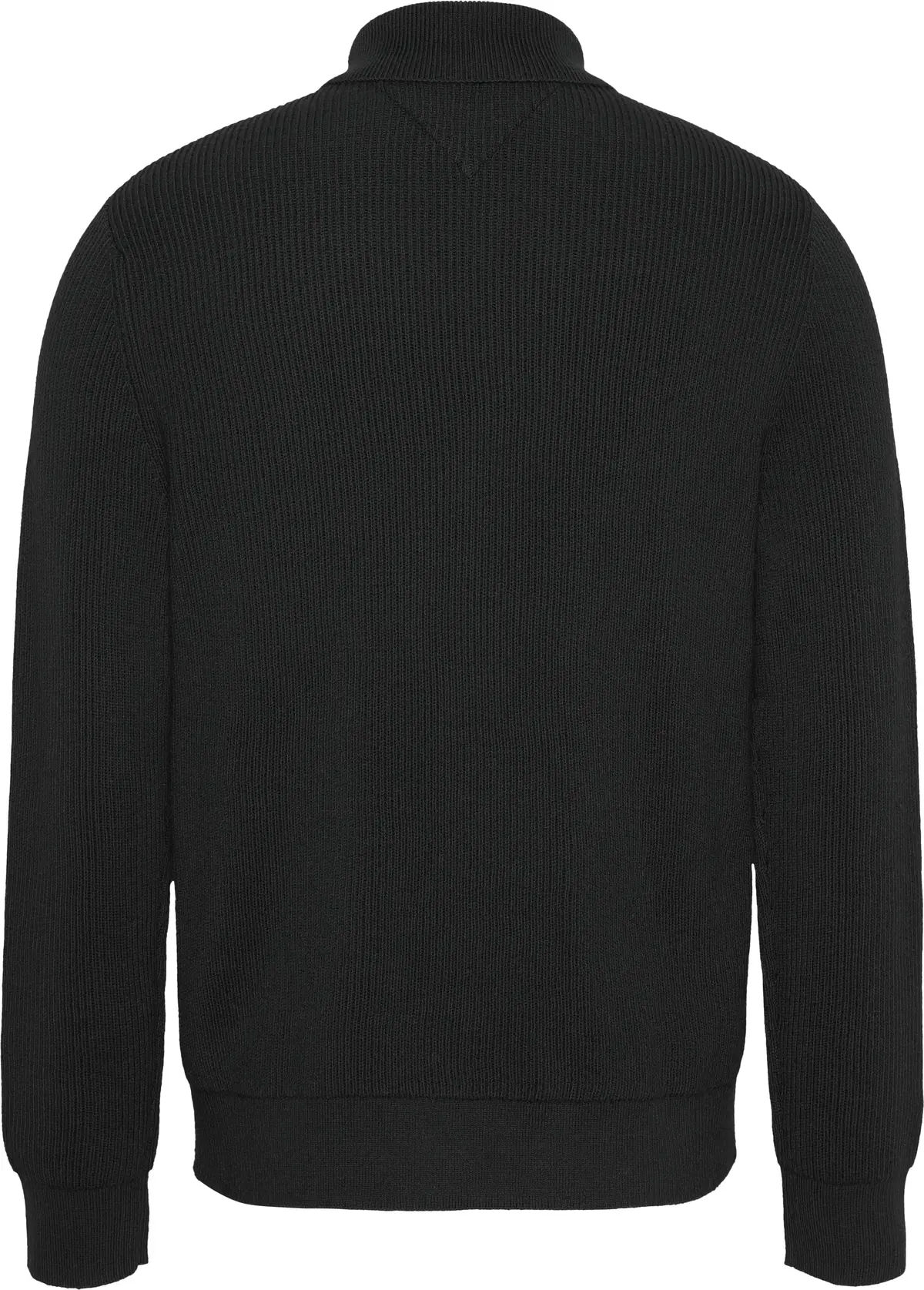 Tommy Hilfiger TJM SLIM XS BADGE ZI Erkek Siyah Fermuarlı Ceket