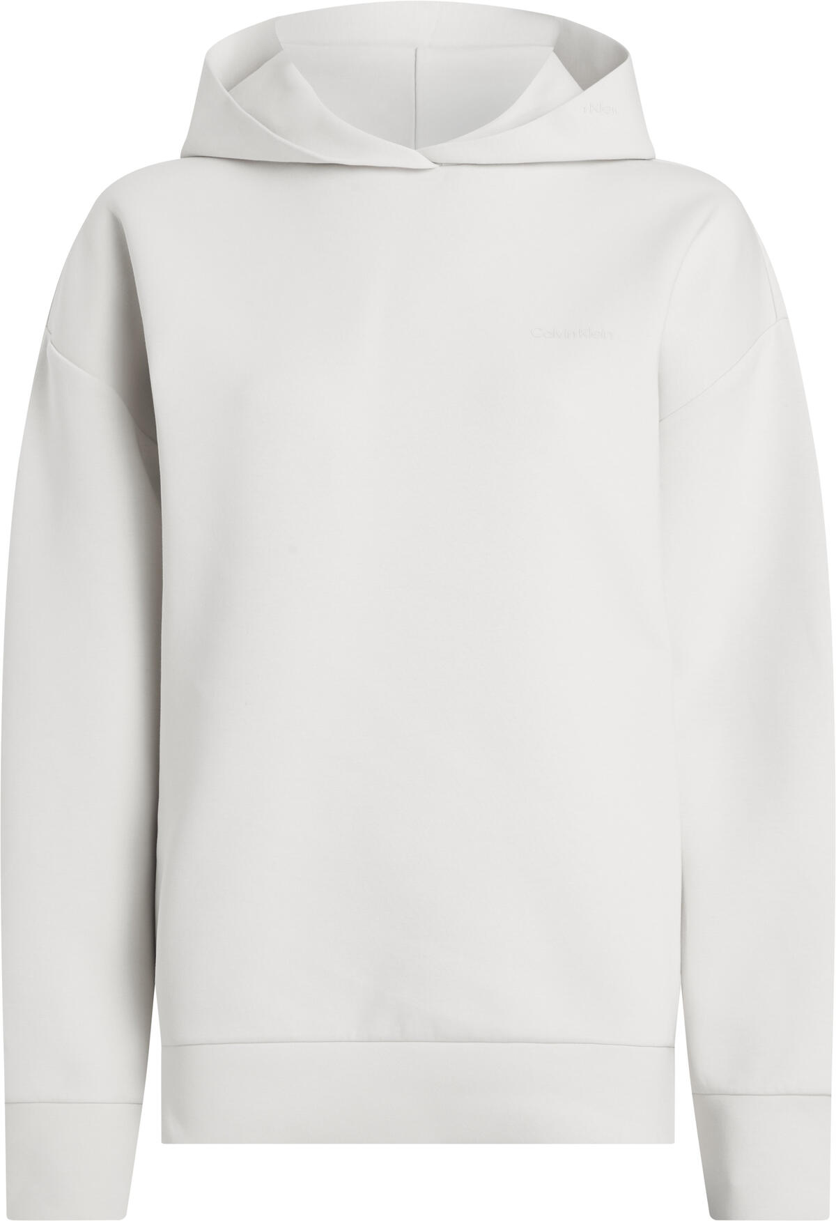 Calvin Klein COLLAGE BOX GRAPHIC Kadın Krem Hoodie