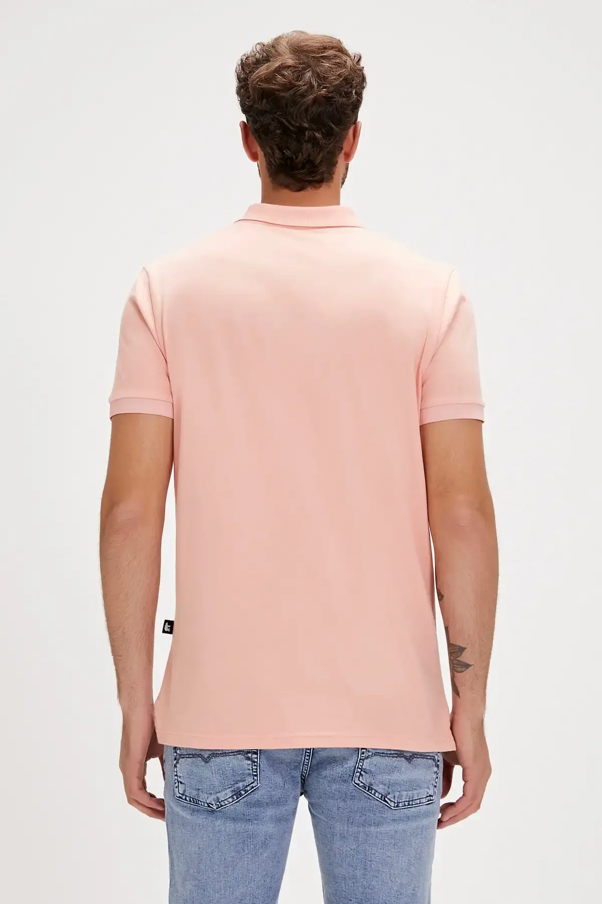 BAD BEAR PURE POLO Erkek Pembe Polo T-Shirt
