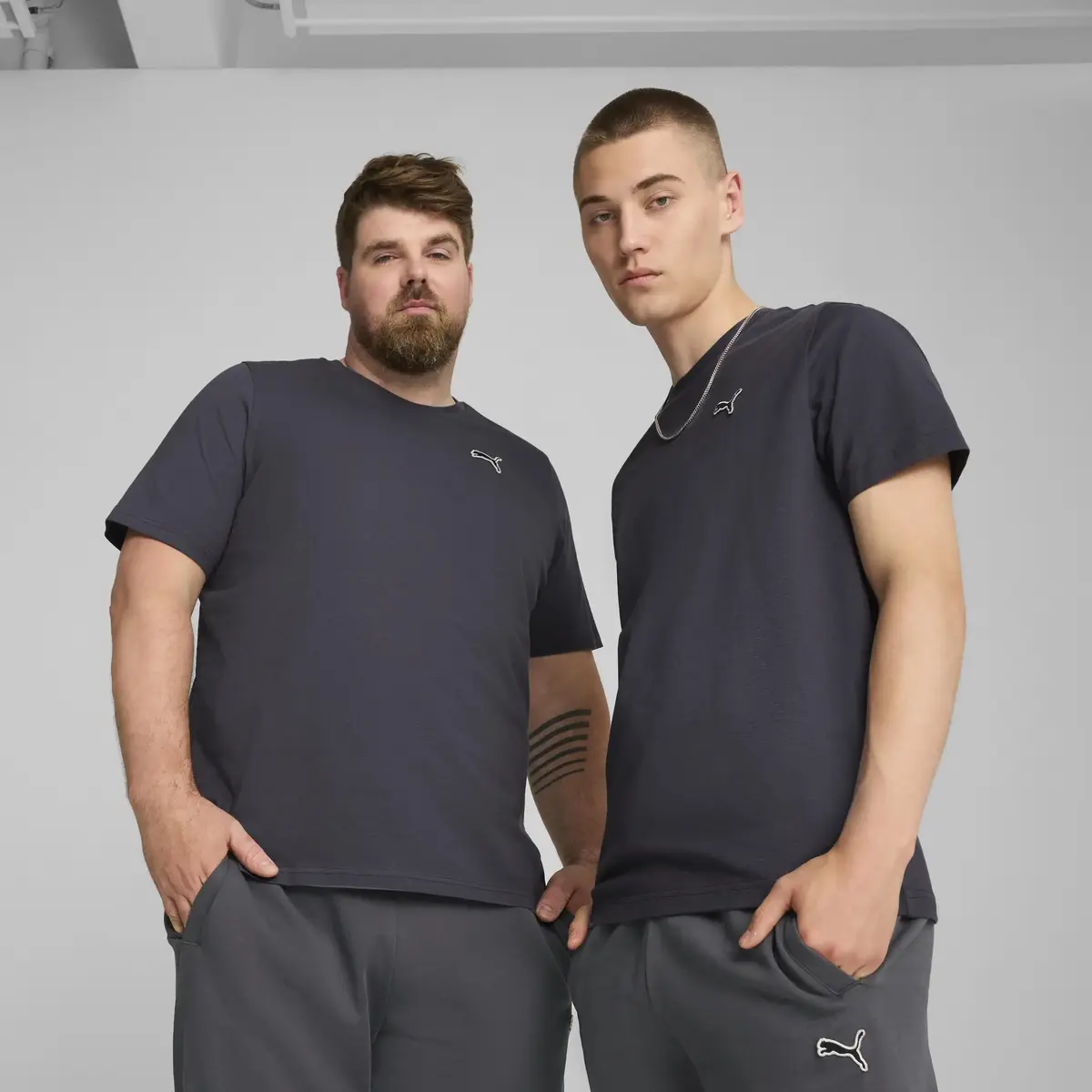 Puma BETTER ESSENTIALS Tee Koyu Gri Erkek T-Shirt