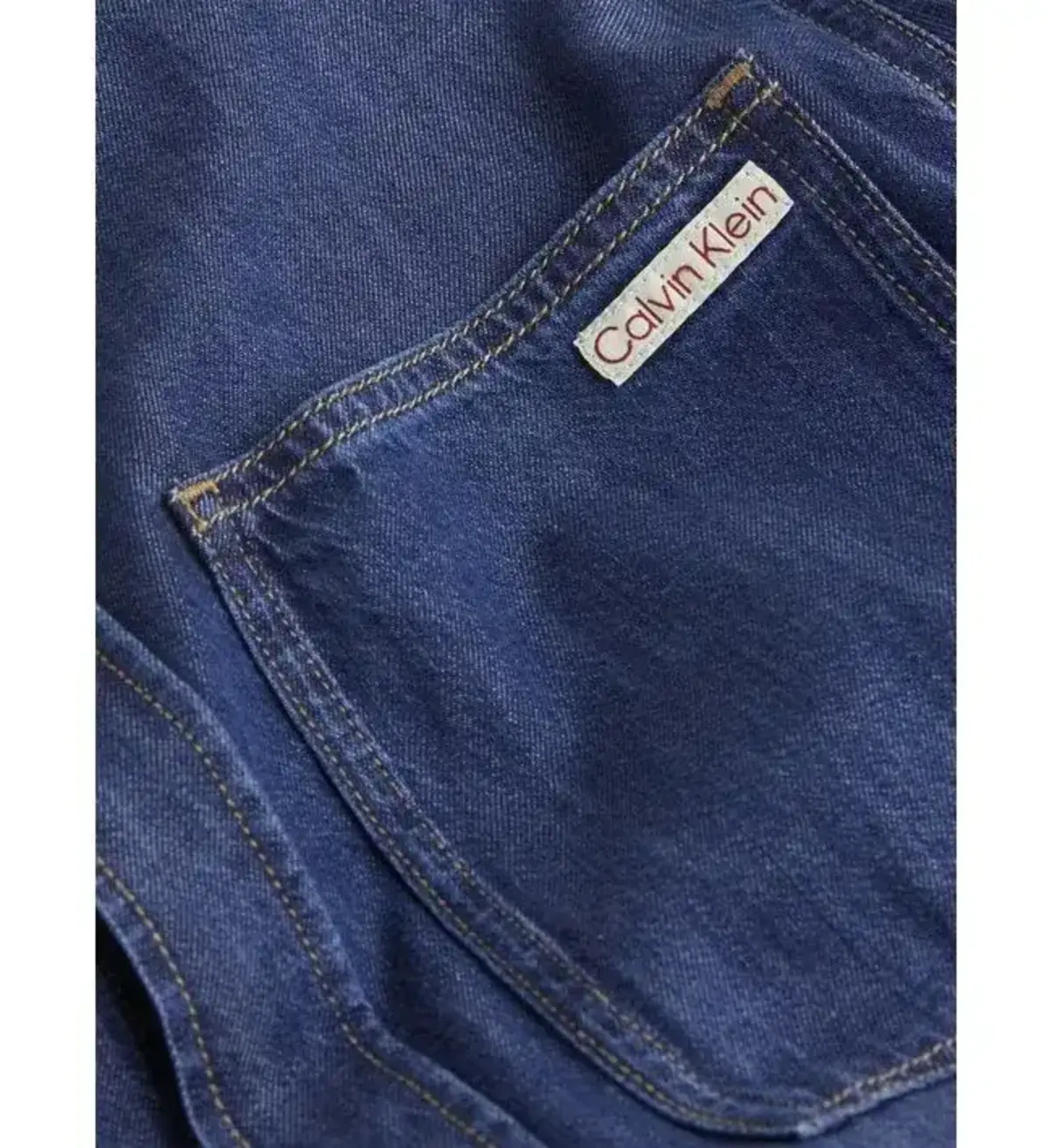 Calvin Klein REGULAR DENIM SHIRT Mavi Erkek Gömlek