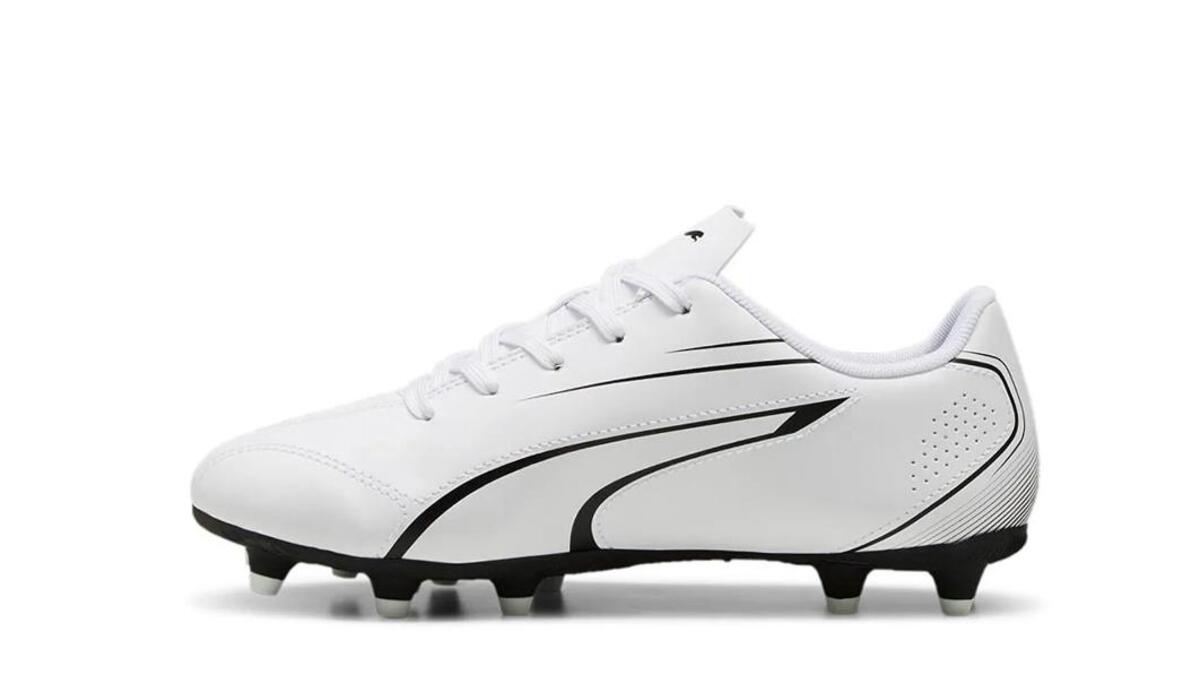 Puma VITORIA FG/AG Jr Beyaz Erkek Krampon